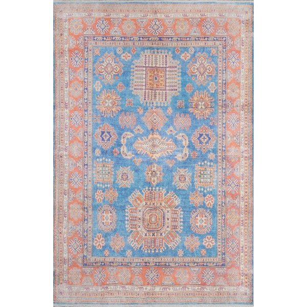 Momeni 5 ft. 6 in. x 8 ft. 6 in. Chand-3 Hand Knotted Rectangle Rug Blue CHANDCHN-3BLU5686